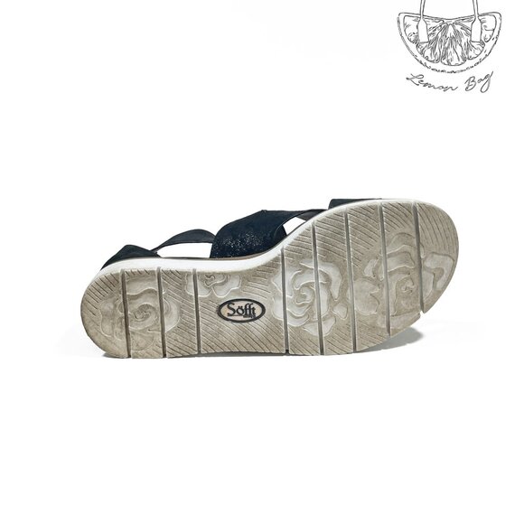 Sofft / Strap Flat Sandals / Black Color/ Size 6.5 - Picture 6 of 7